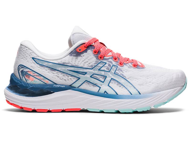 Dámské Běžecké Boty Asics GEL-CUMULUS 23 Bílé 12897HSQV